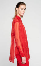 The Scarlett Organza Blouse