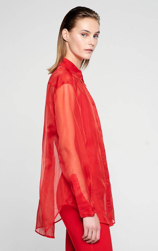 The Scarlett Organza Blouse