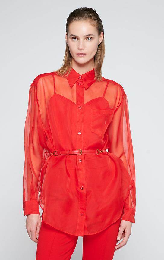 The Scarlett Organza Blouse