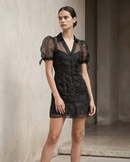 The Amara Puff Sleeve Mini