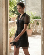 The Amara Puff Sleeve Mini
