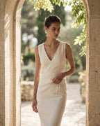 The Amelia V-Neck Sheath
