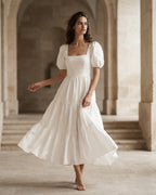 The Amélie Puff Sleeve Dress