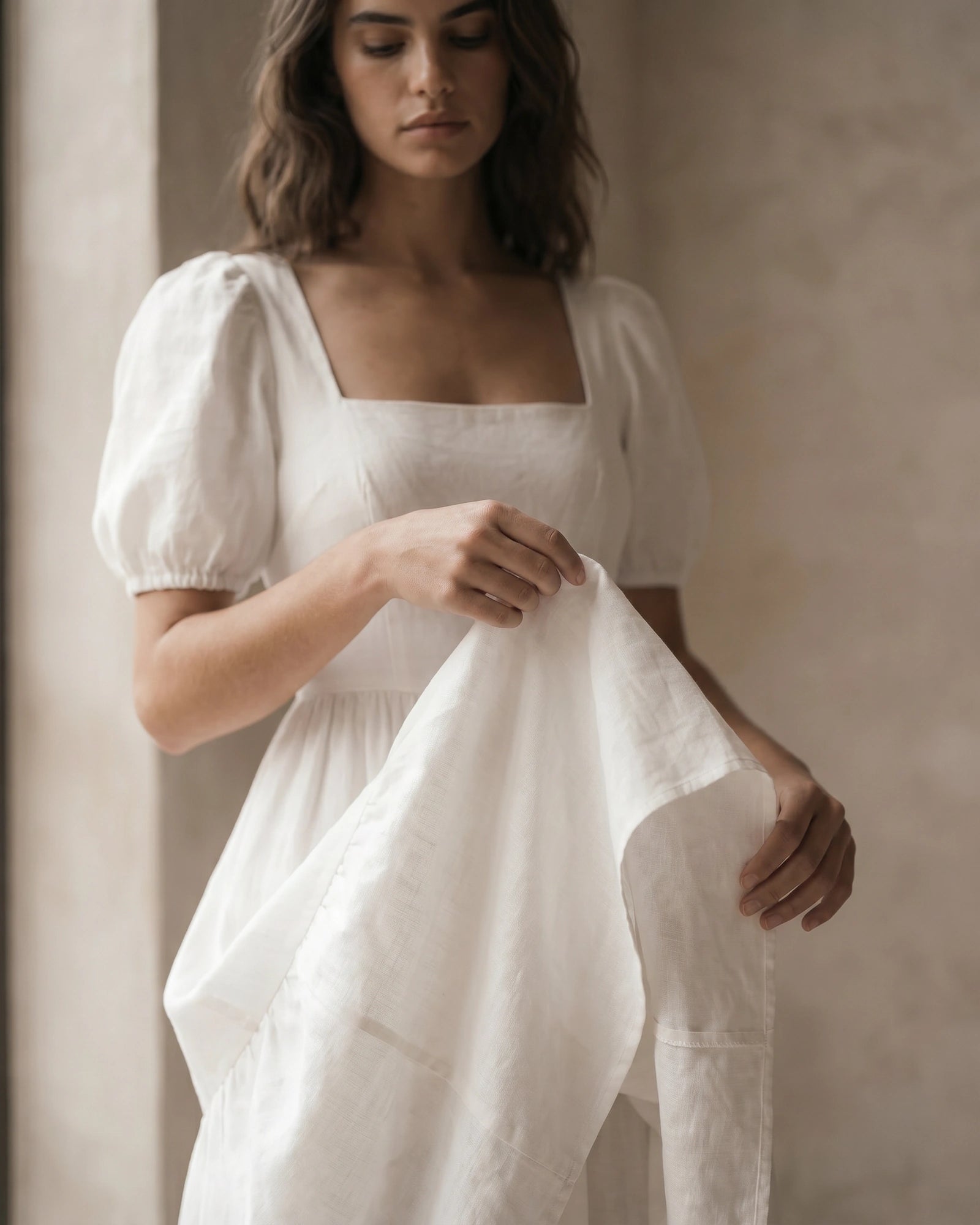 The Amélie Puff Sleeve Dress