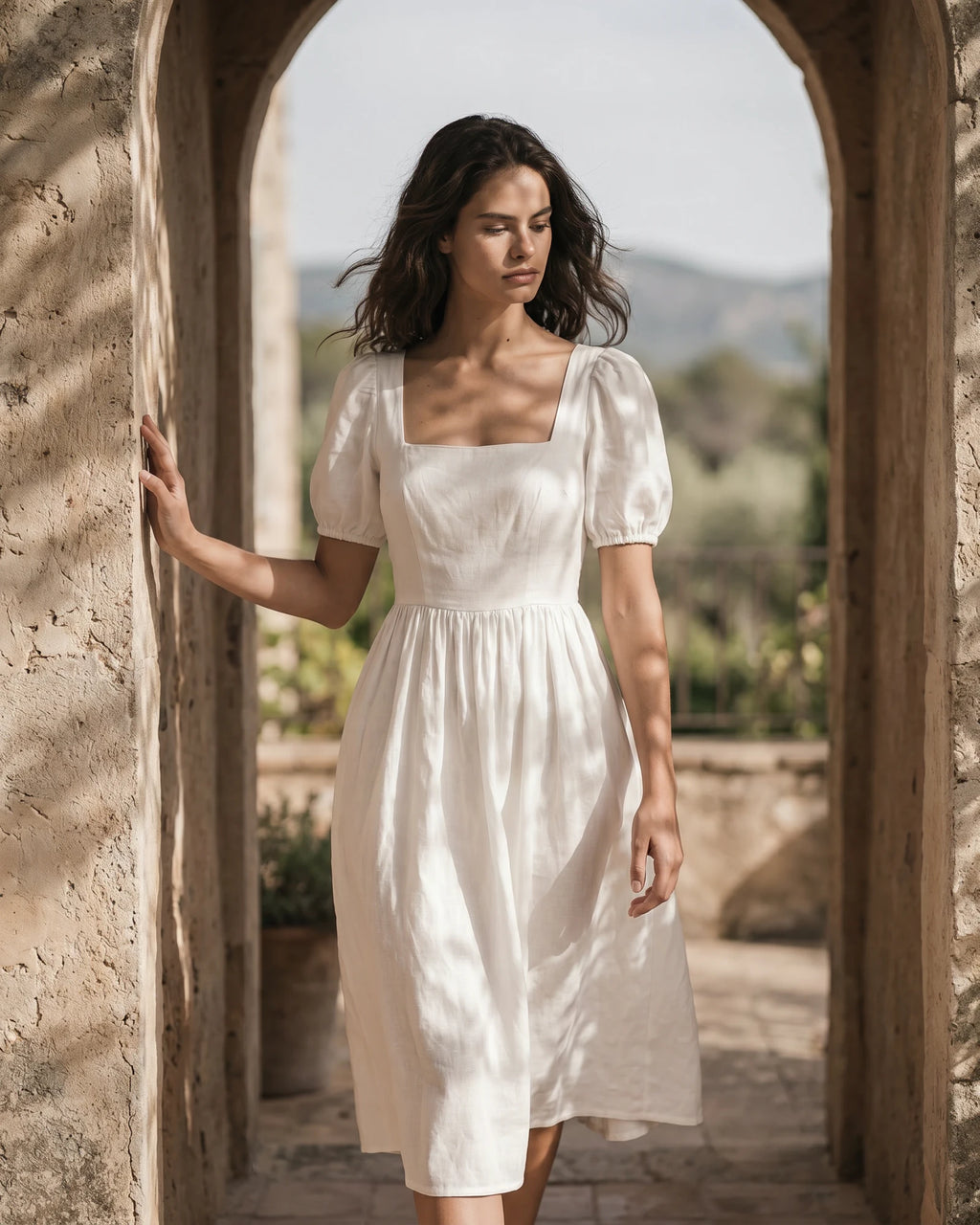 The Amélie Puff Sleeve Dress