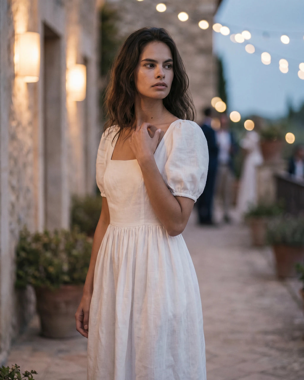 The Amélie Puff Sleeve Dress