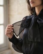 The Antoinette Organza Puff Crop