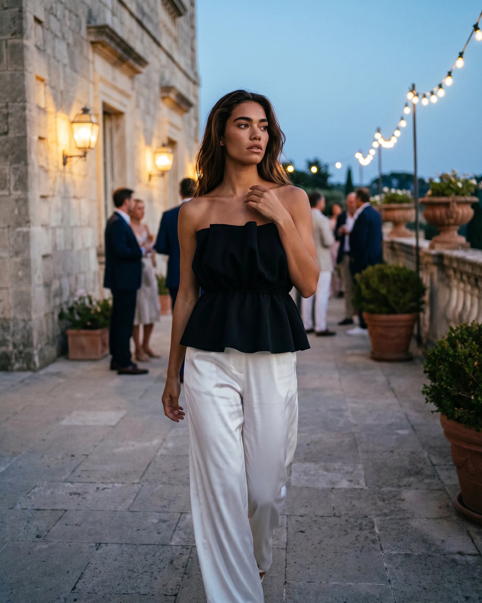 The Audrey Noir Tubetop