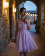 The Aurora Lilac Flare Dress