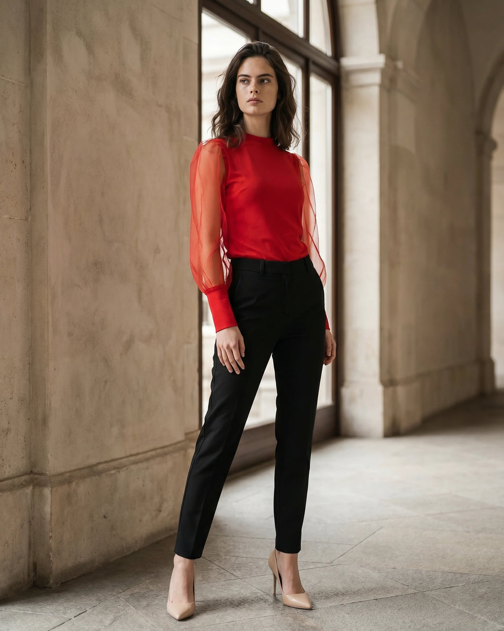 The Aurora Lycra Crop Top