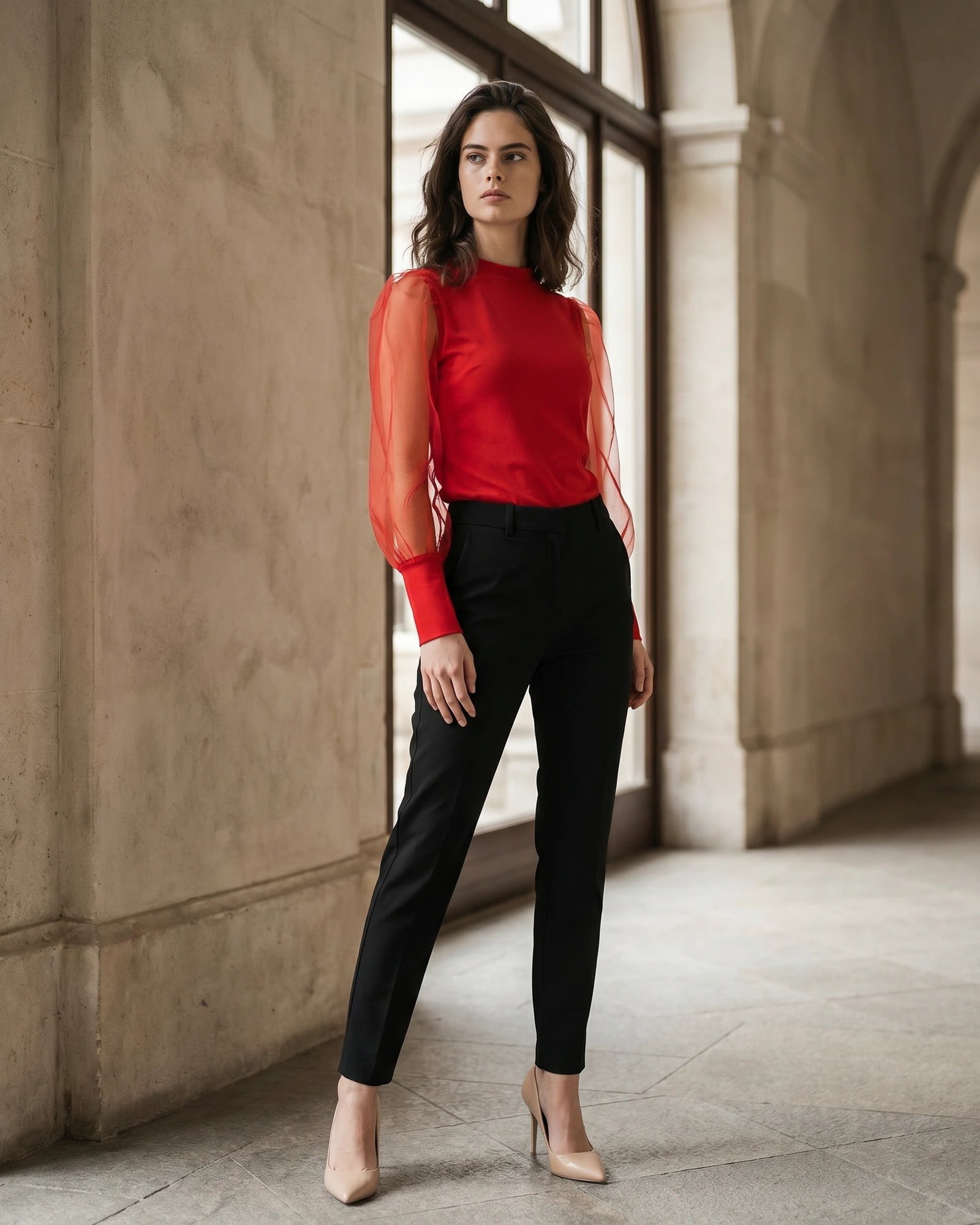 The Aurora Lycra Crop Top