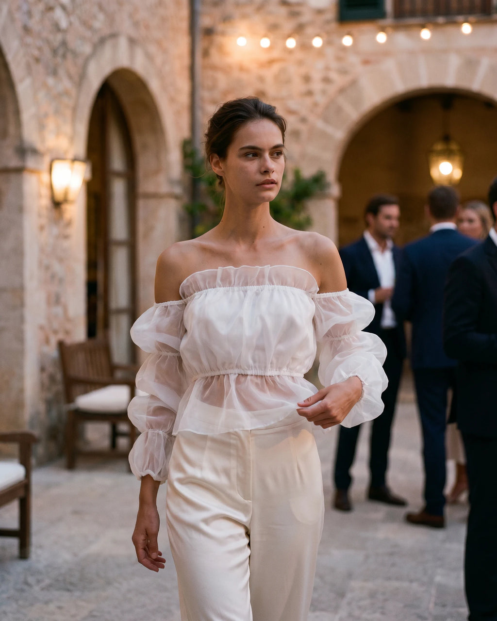 The Aurora Off-Shoulder Crop