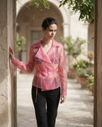The Camilla Blush Organza Crop