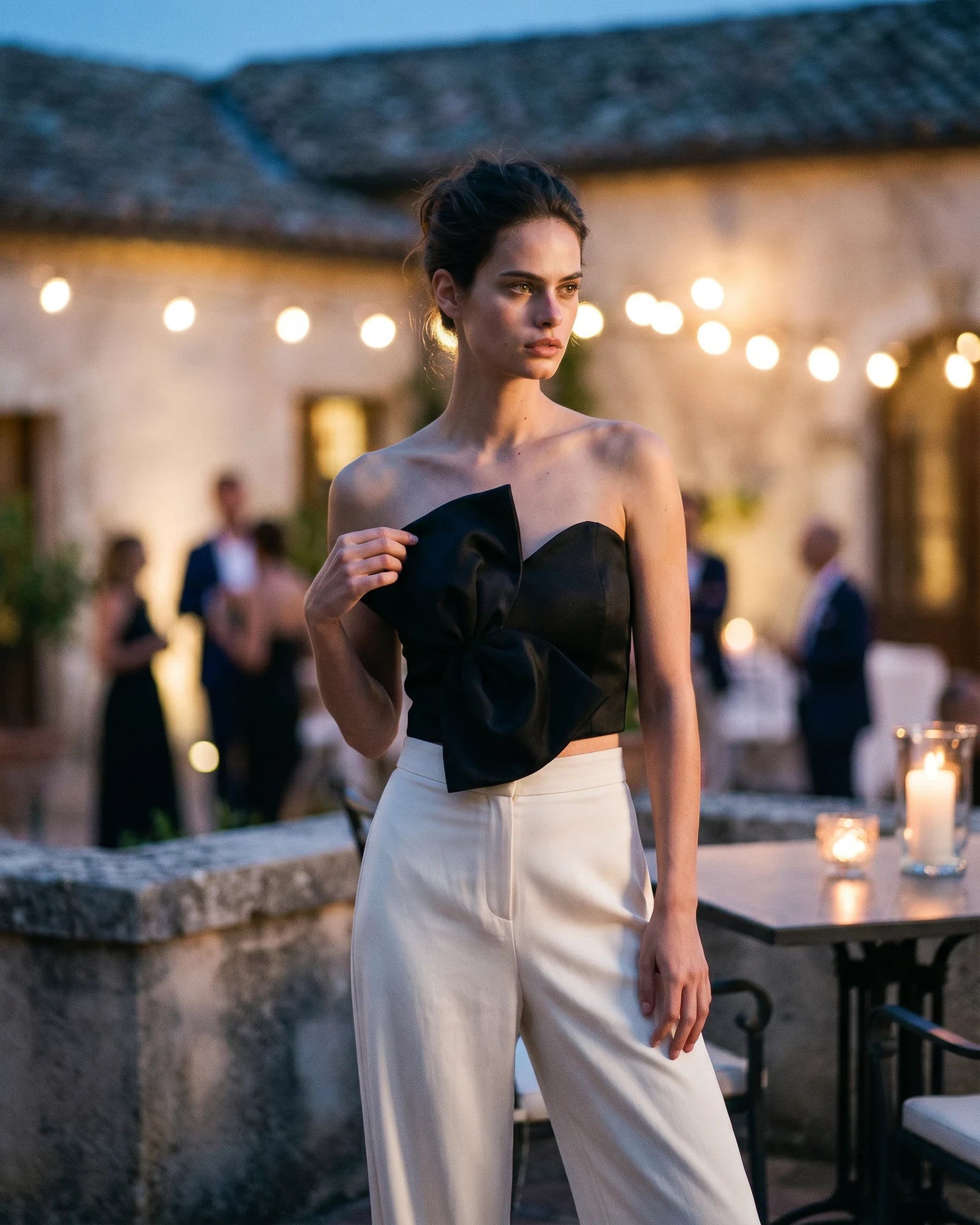 The Camille Bow Detail Bandeau