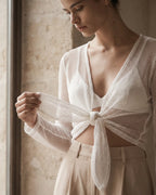 The Camille Mesh Knot Top