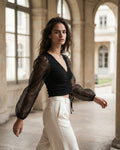 The Camille Tie Front Crop