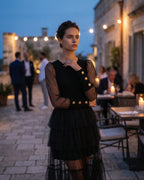 The Carolina Organza Puff Top