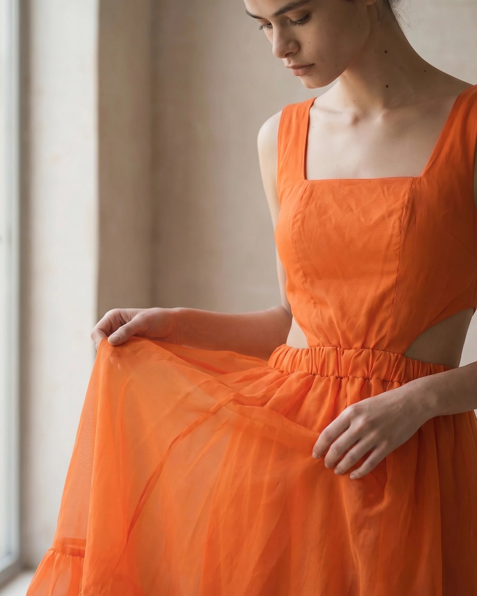 The Celeste Tangerine Shift
