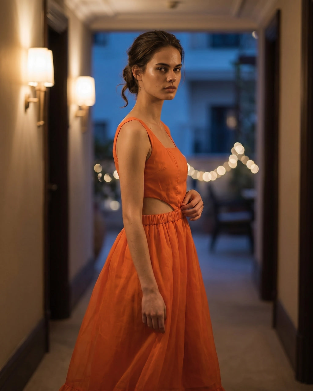 The Celeste Tangerine Shift