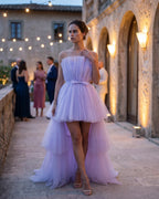 The Celeste Tulle Cascade Dress