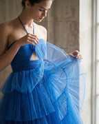 The Isabella Tulle Cascade Gown