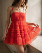 The Julia Ruffle Mini Dress