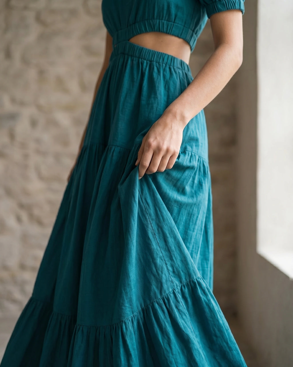 The Livia Cut-Out Maxi Dress