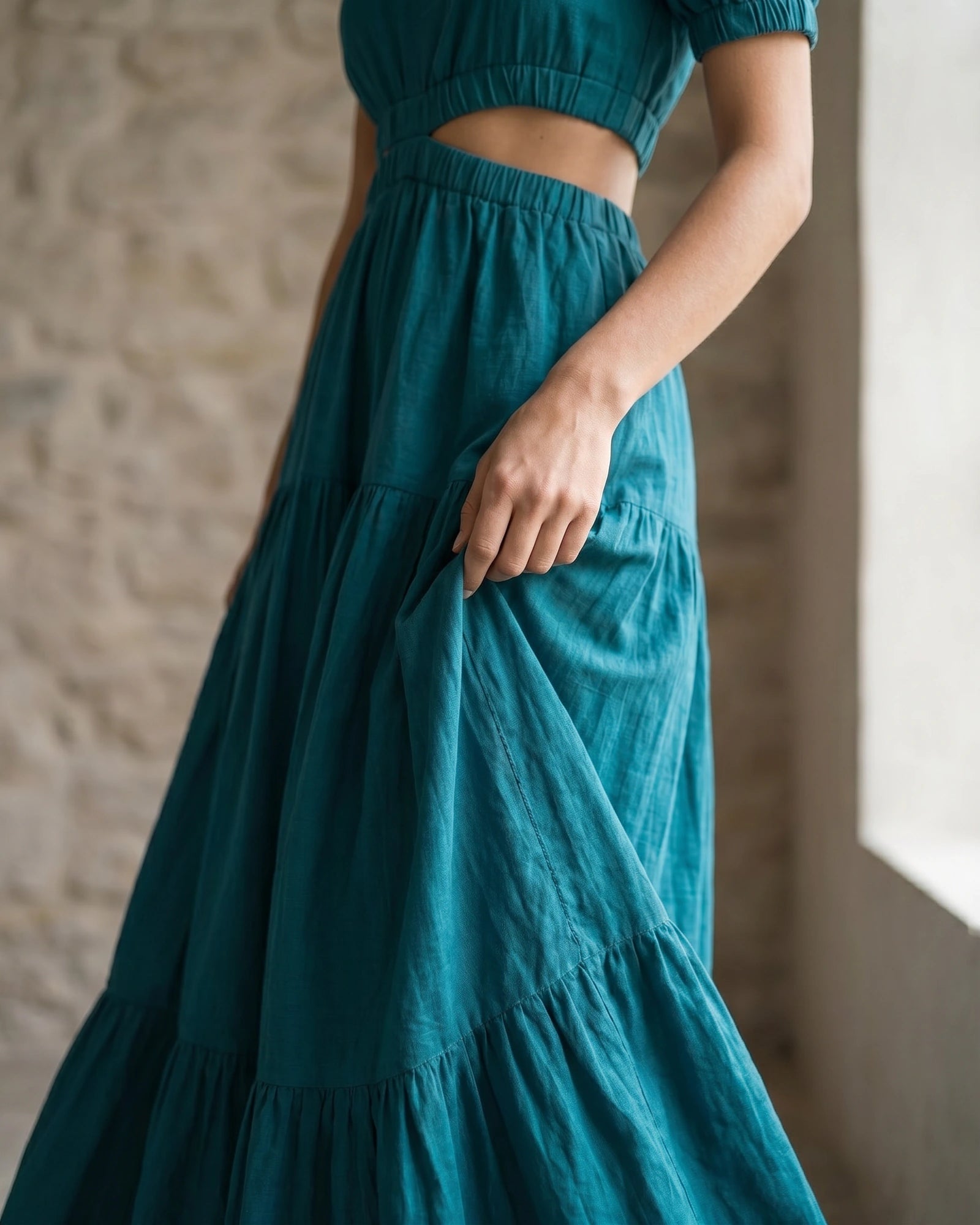 The Livia Cut-Out Maxi Dress