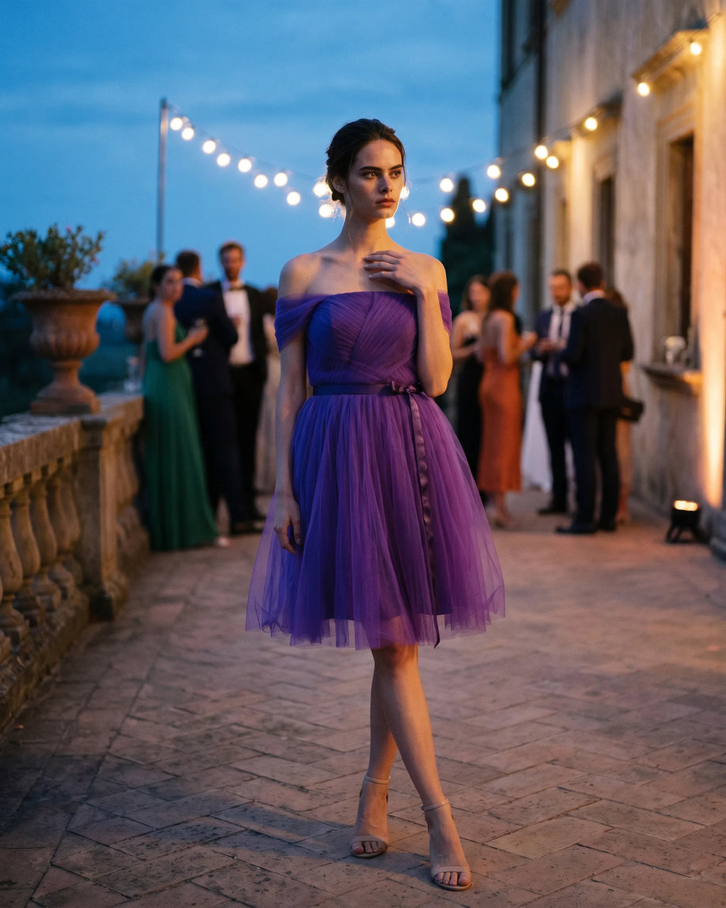 The Seraphina Off-Shoulder Gown