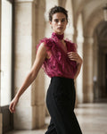 The Seraphina Ruffle Crop Top