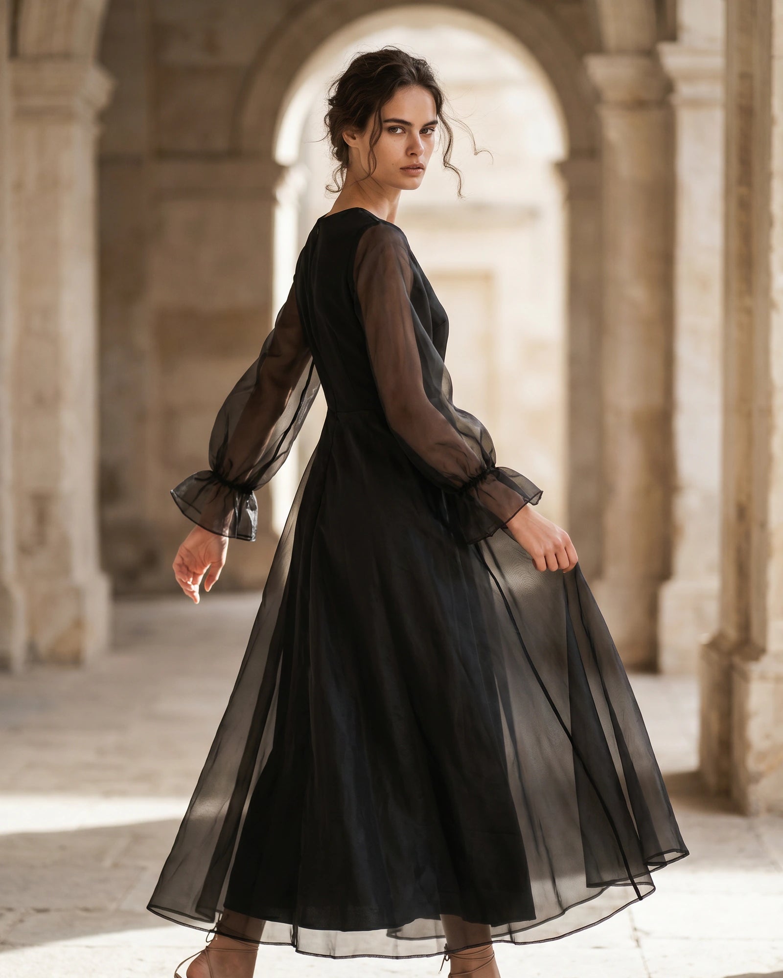 The Serena Organza Maxi