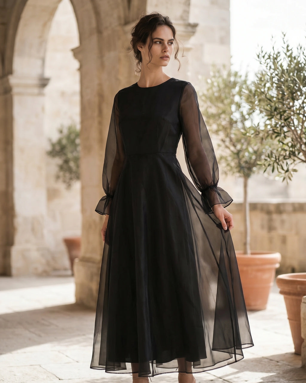 The Serena Organza Maxi