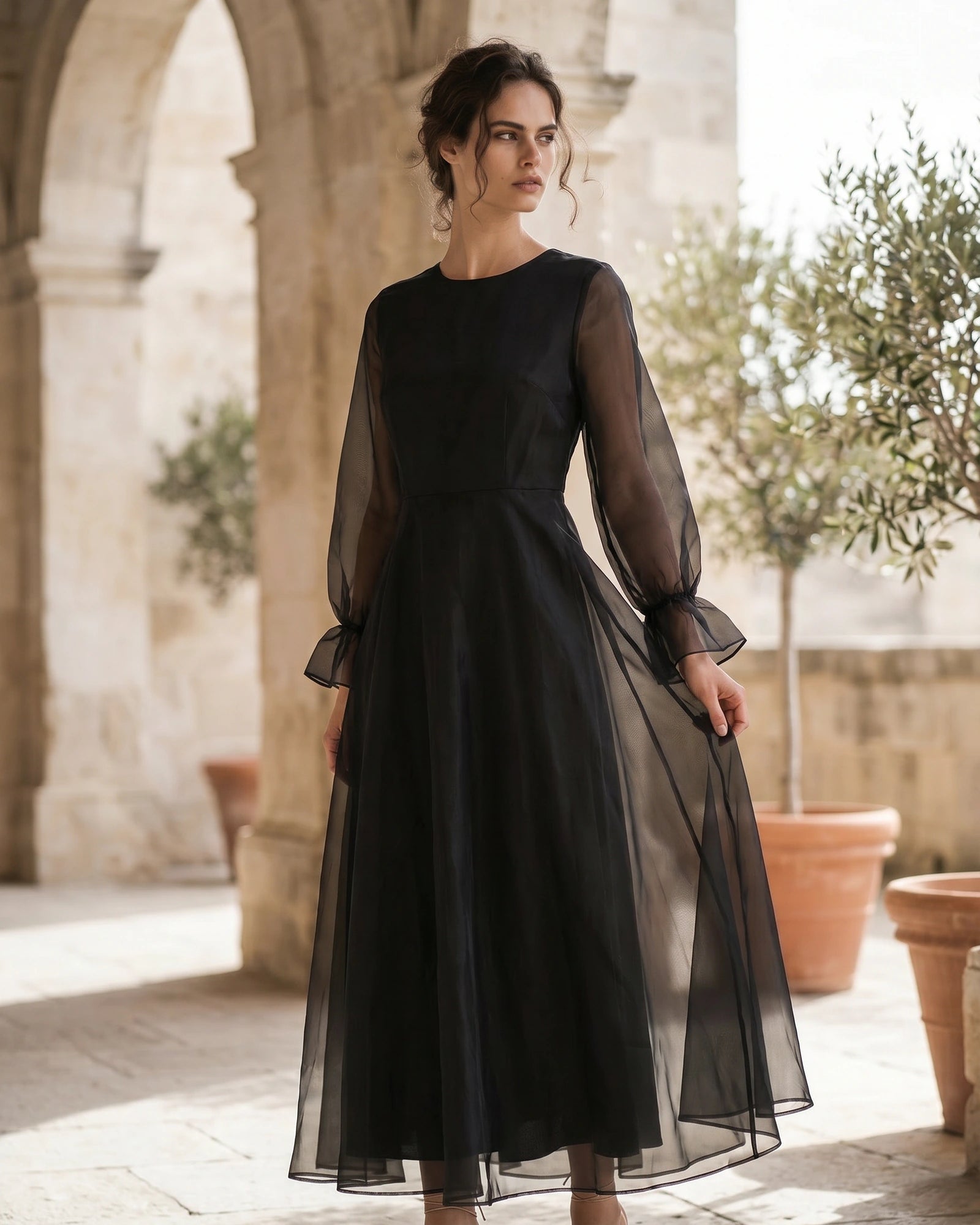 The Serena Organza Maxi