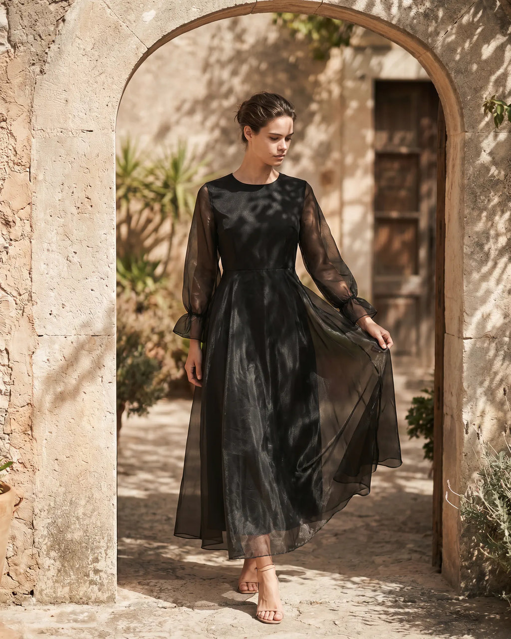 The Serena Organza Maxi