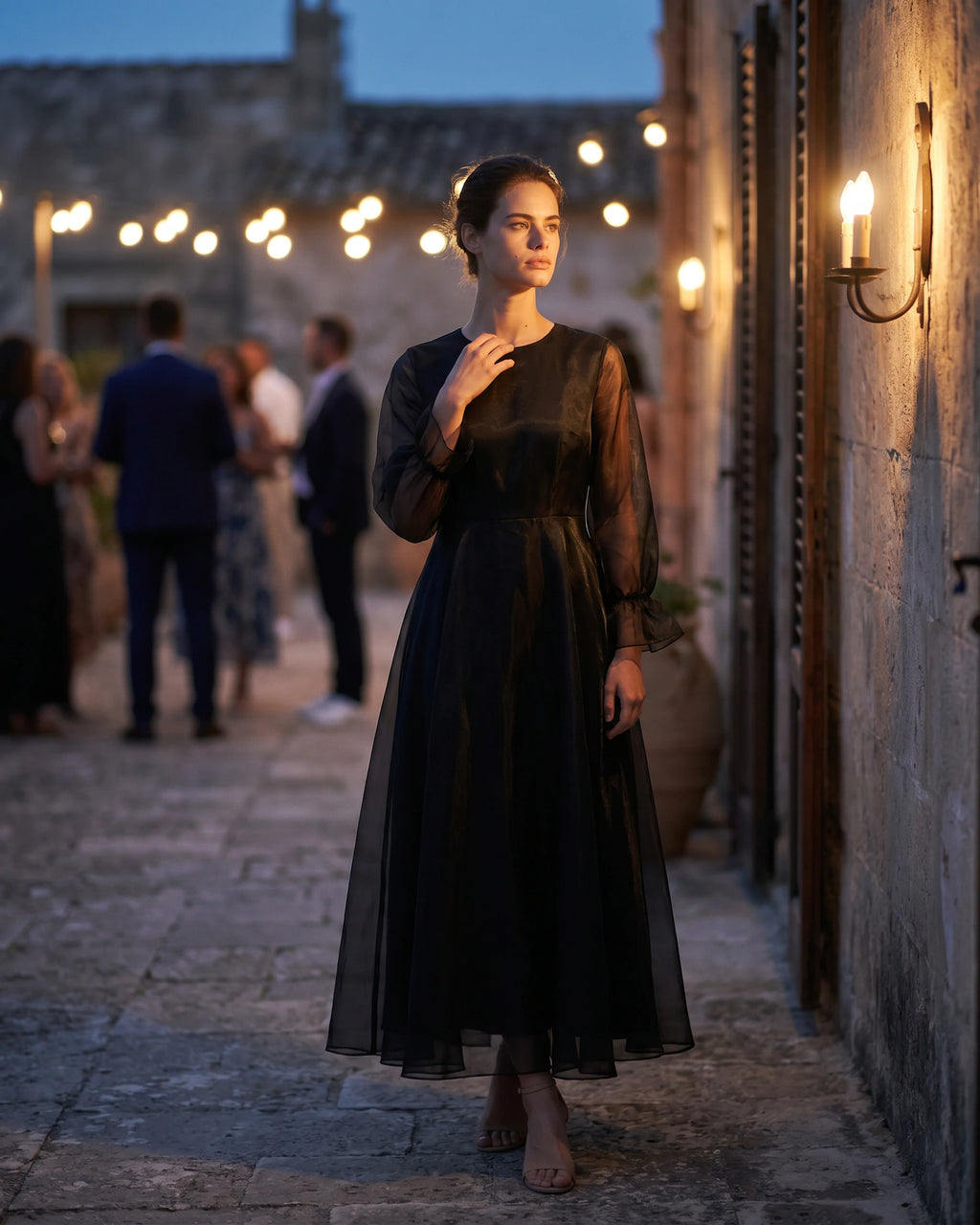 The Serena Organza Maxi