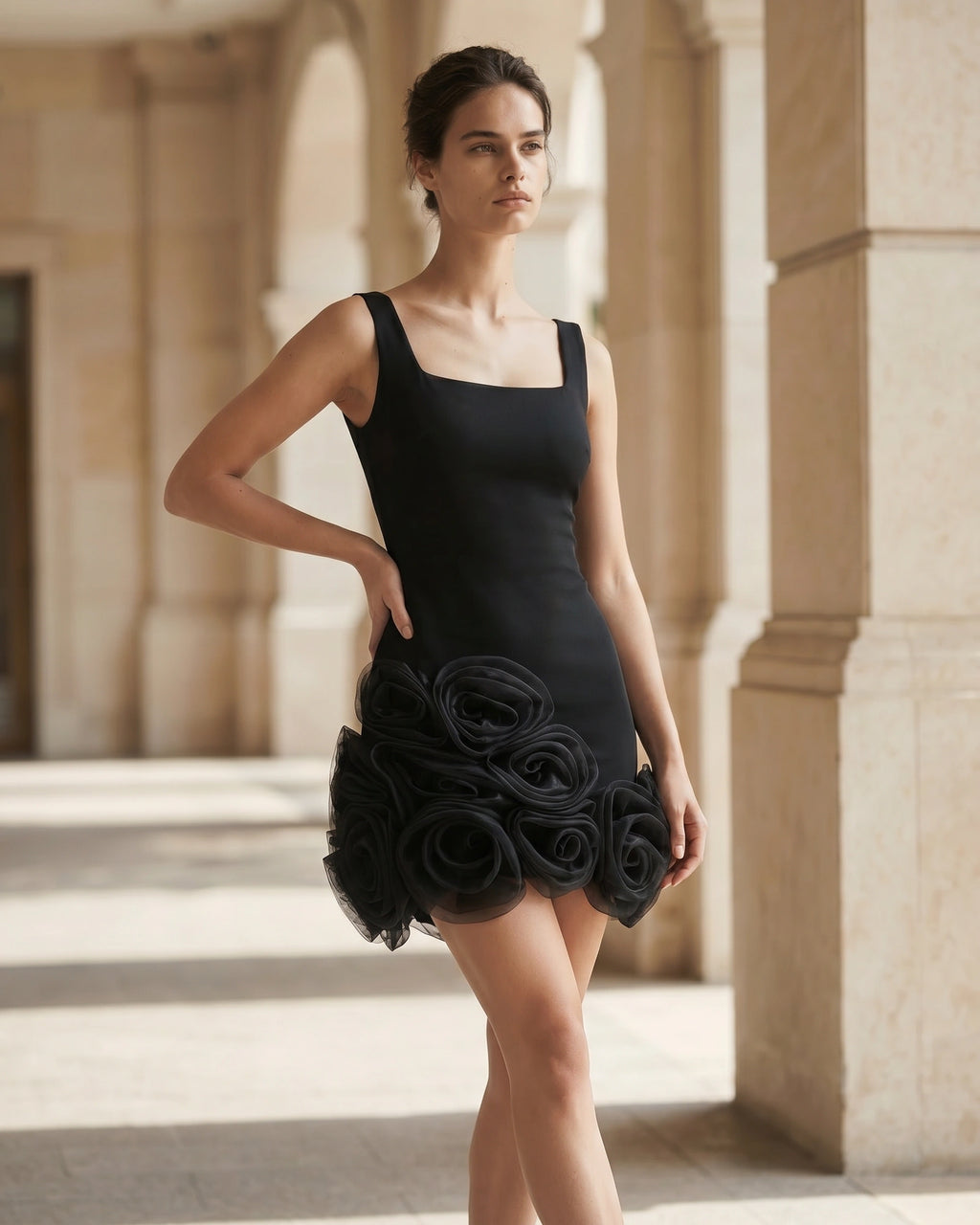 The Sofia Twilight Floral Mini