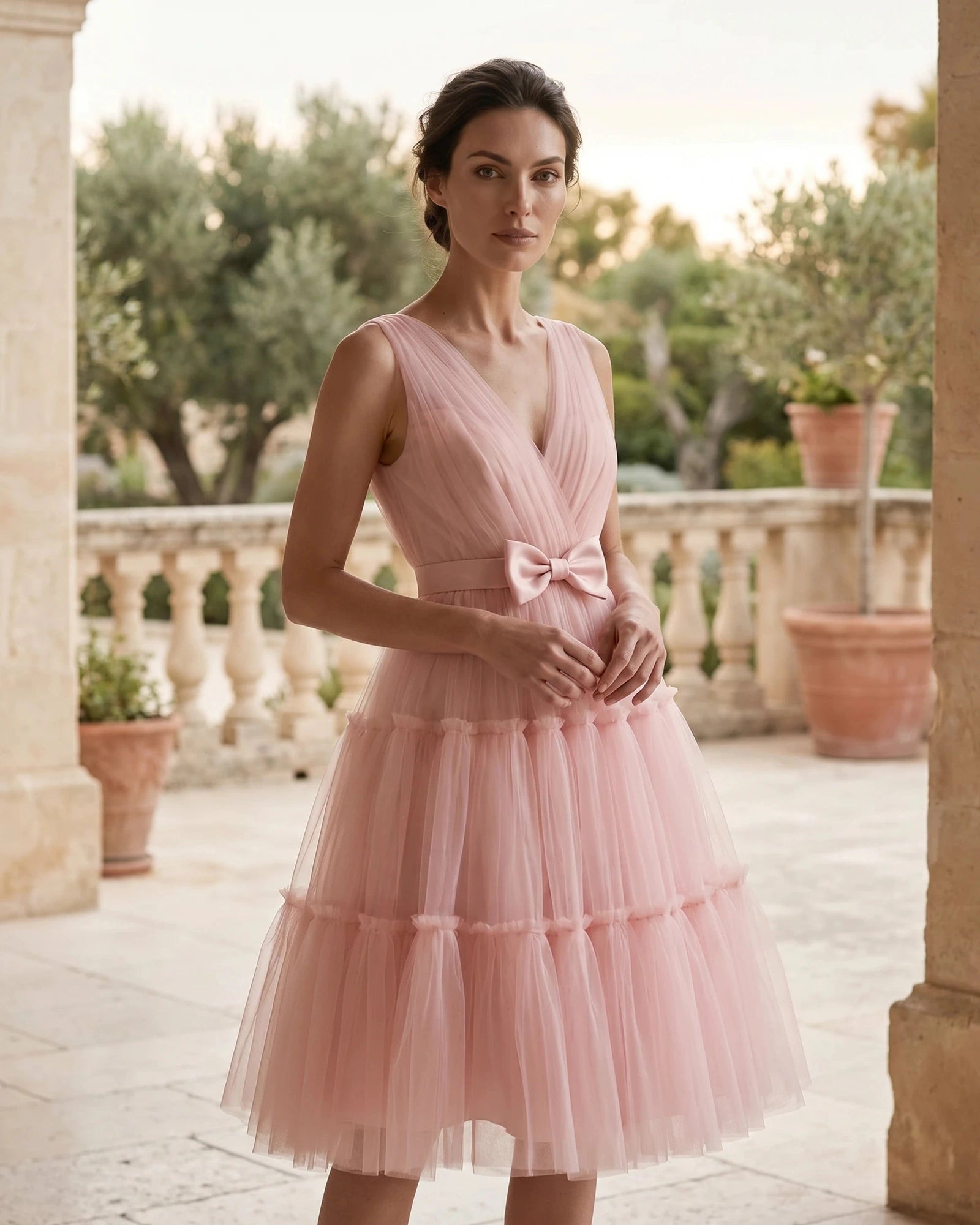The Adeline One-Shoulder A-Line Dress