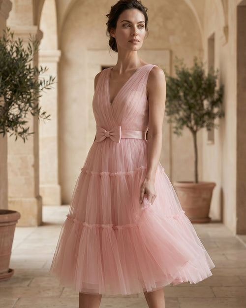 The Adeline One-Shoulder A-Line Dress