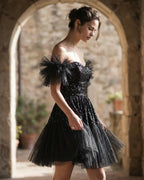 The Adeline Sequin Tulle Dress
