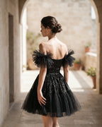 The Adeline Sequin Tulle Dress