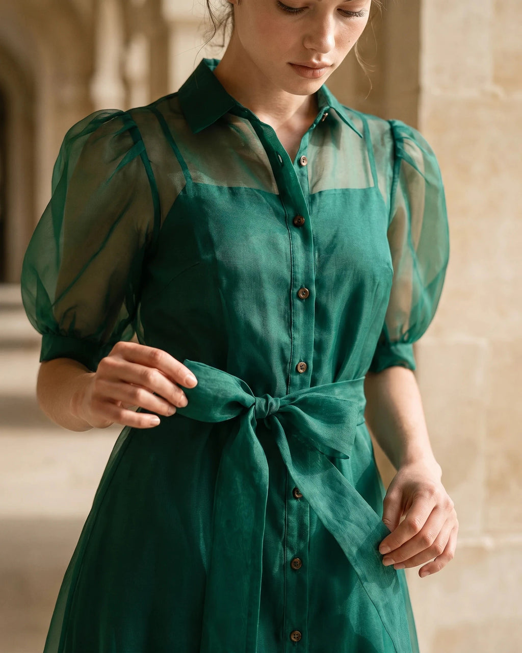 The Alessia Emerald Maxi Dress