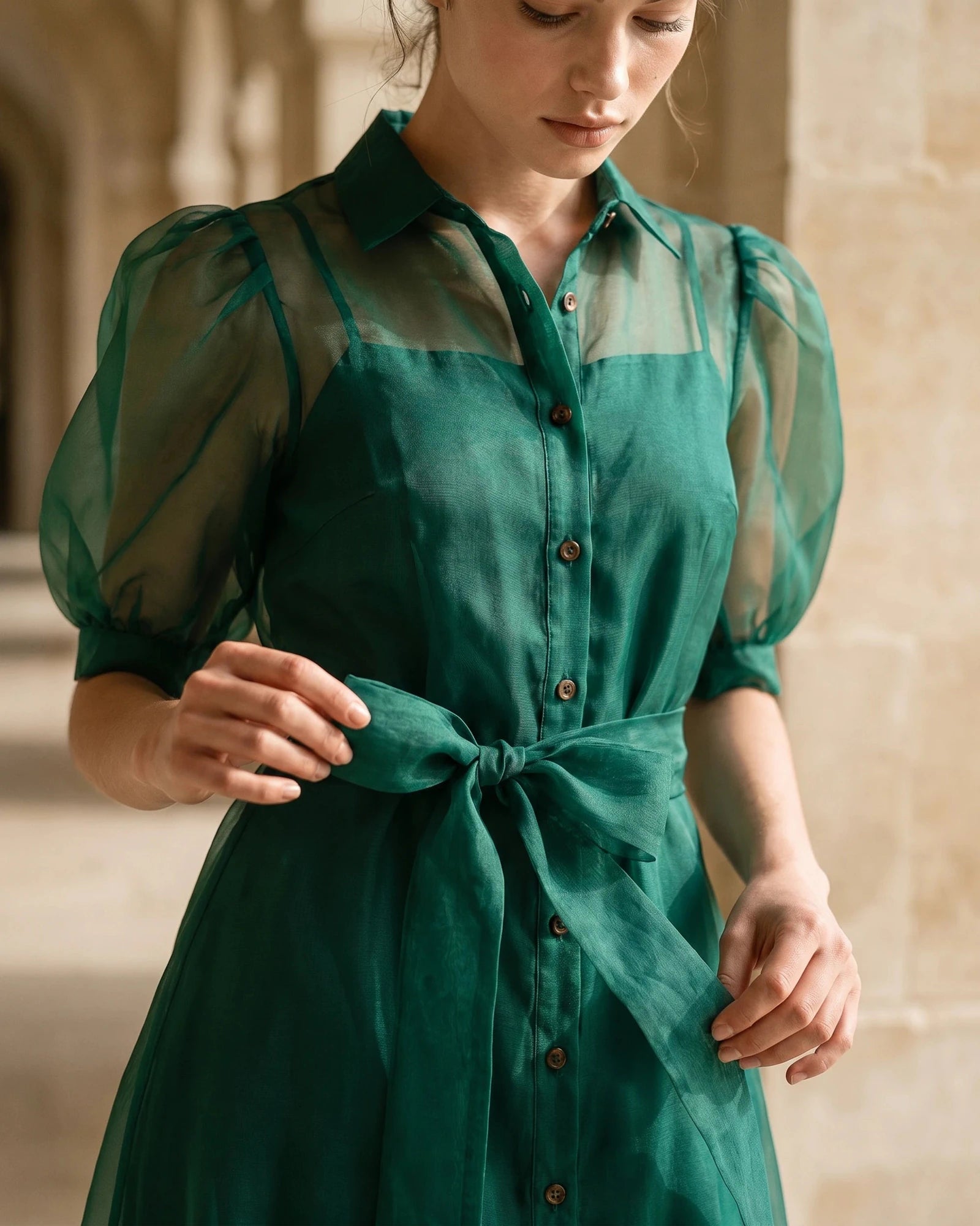 The Alessia Emerald Maxi Dress
