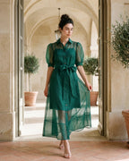 The Alessia Emerald Maxi Dress