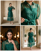 The Alessia Emerald Maxi Dress