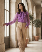 The Amara Ruffle Crop
