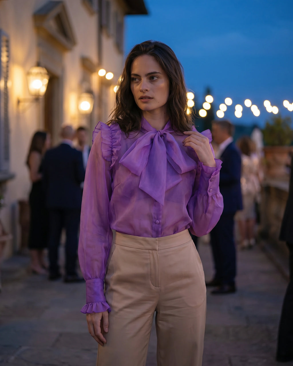 The Amara Ruffle Crop