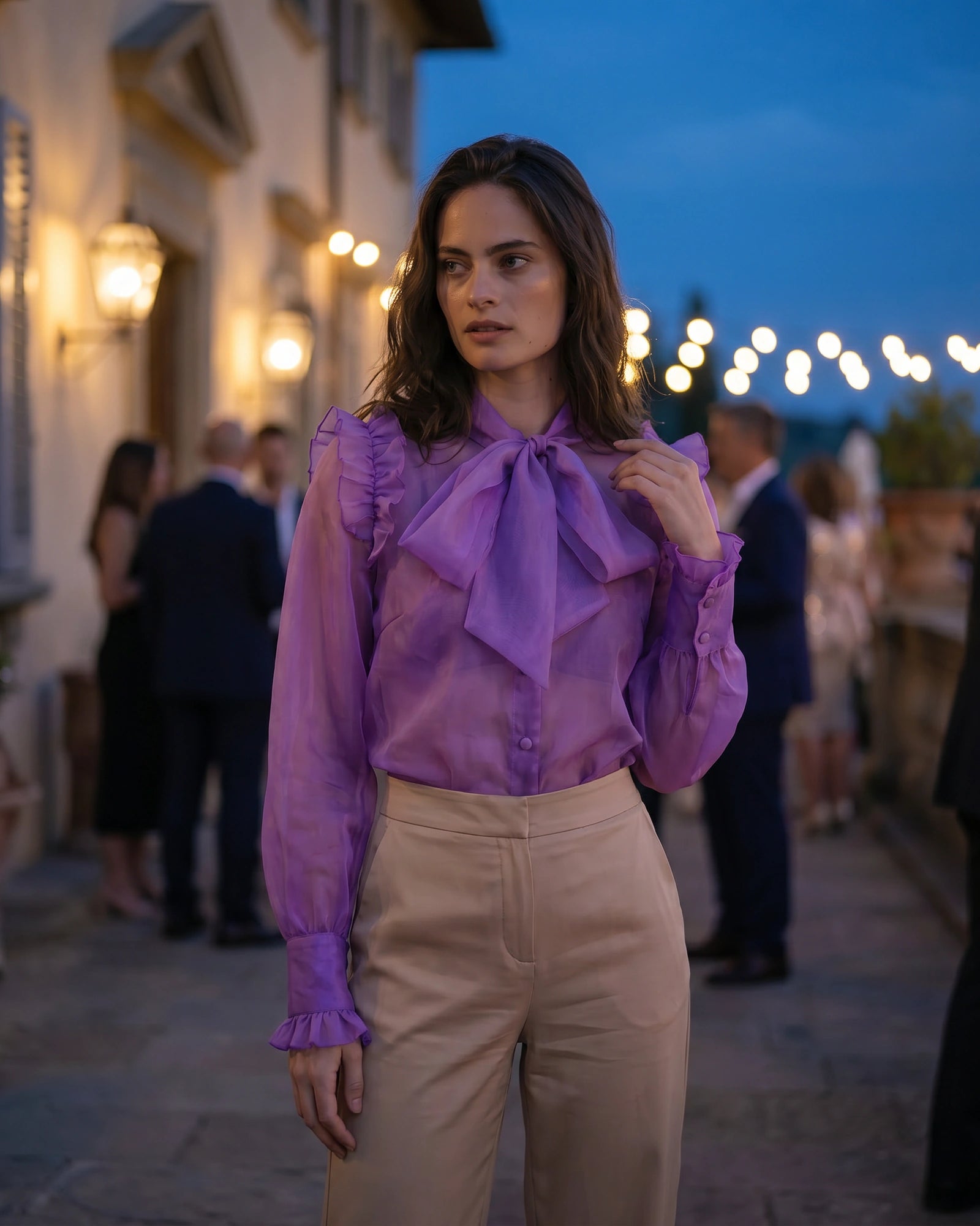 The Amara Ruffle Crop
