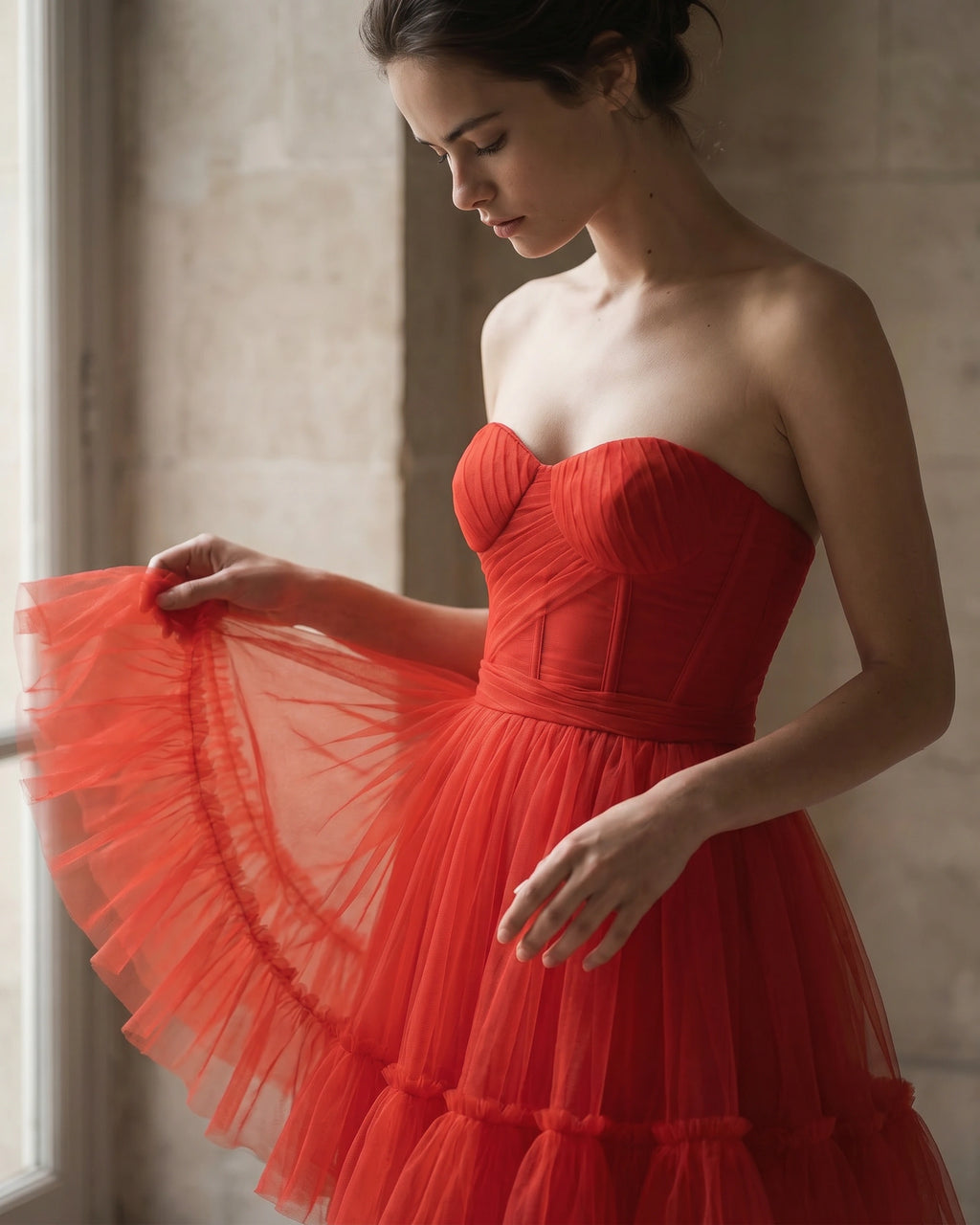 The Amara Tulle Gown