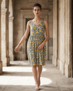 The Amelia Elephant Midi Dress