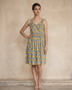 The Amelia Elephant Midi Dress